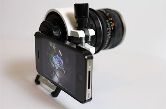 Apple iPhone 4 – DSLR + SLR Lens Adapter